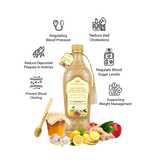 Honey Blend with Ginger, Garlic, Lemon and Apple Cider Vinegar
