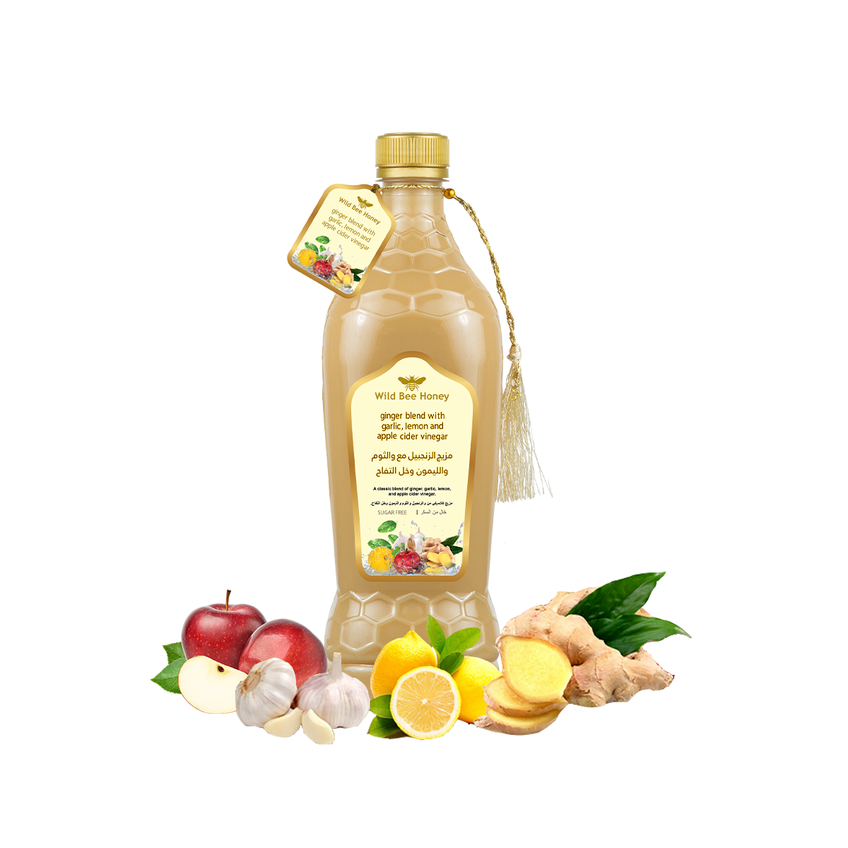 Ginger Blend with Garlic, Lemon and Apple Cider Vinegar